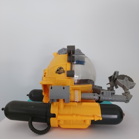 Mattel Jurassic World Vehicle Deep-Dive Submarine Vehicle - Picture 2 of 7
